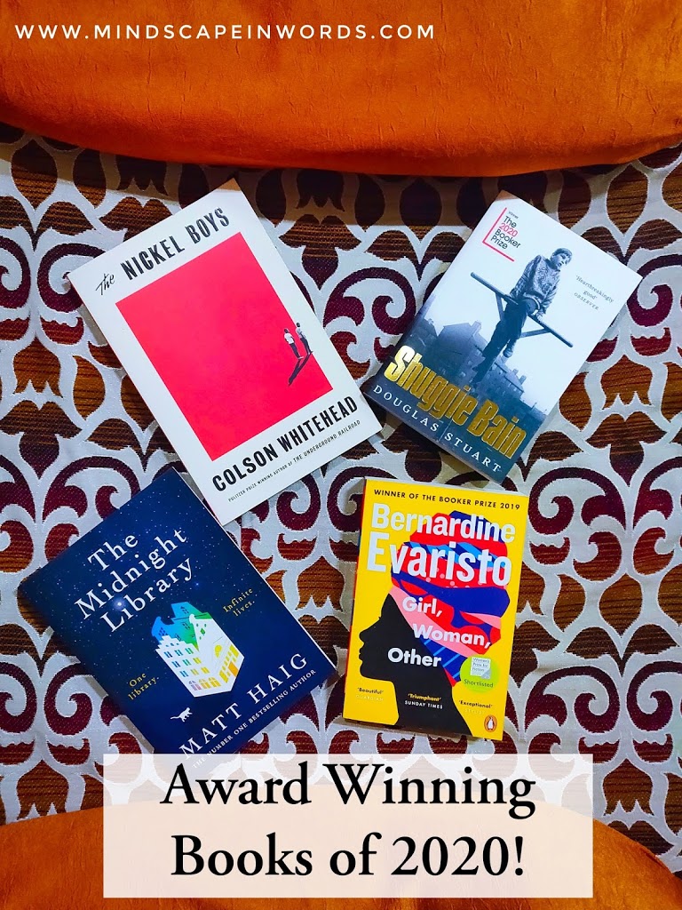Award Winning Books of 2020! · Mindscape in Words