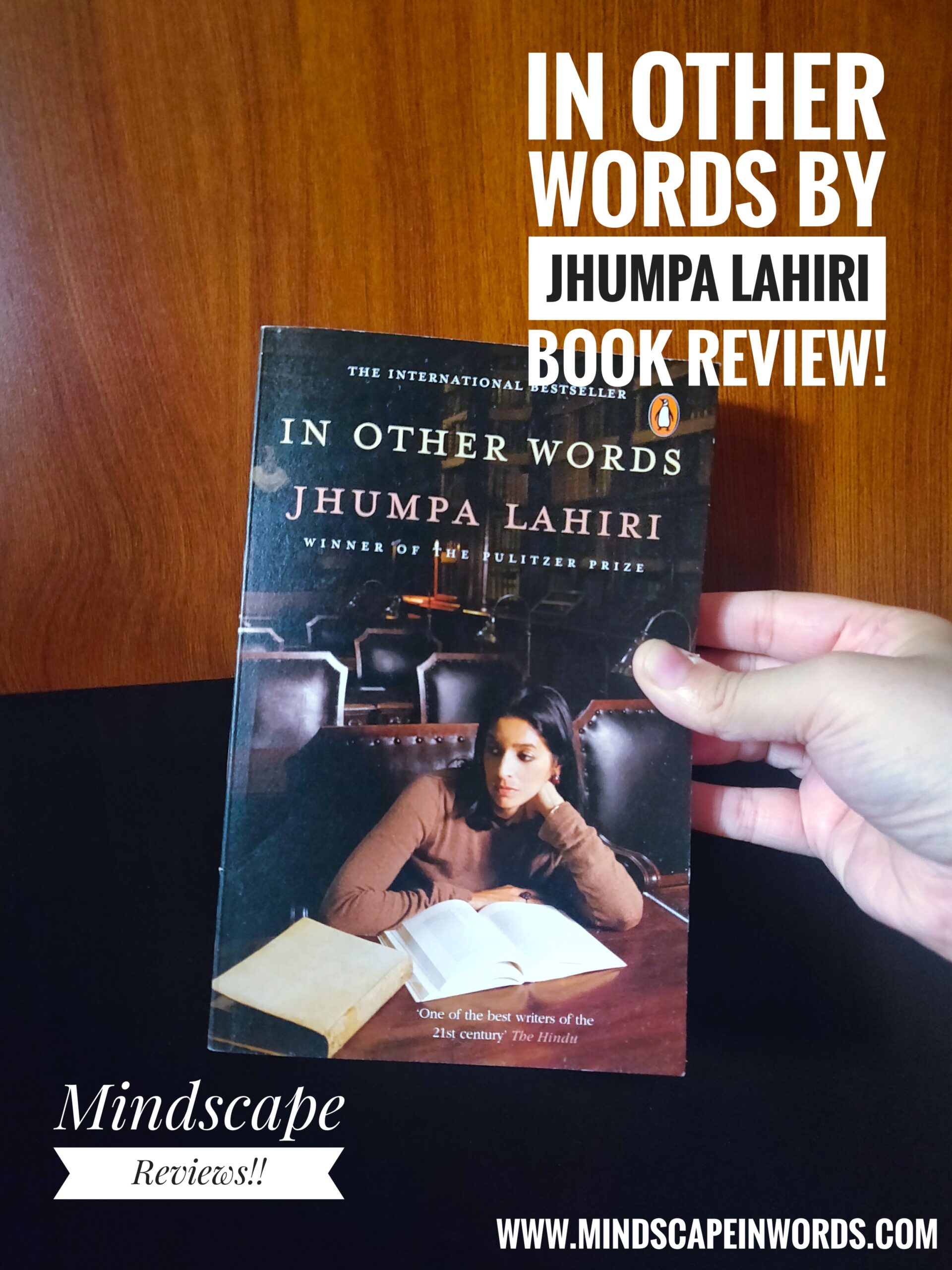 In Other Words By Jhumpa Lahiri Book Review! - Mindscape In Words